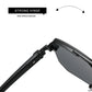 Half Frame Retro Sunglasses