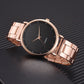 Rose Gold Business Women Watch