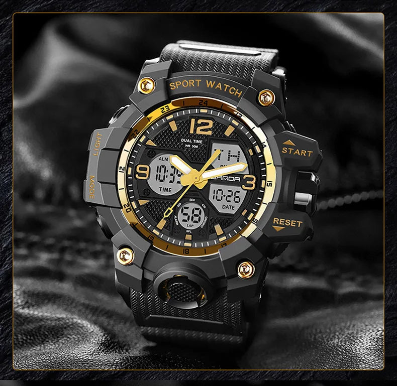 Military Waterproof Quartz Men Watch