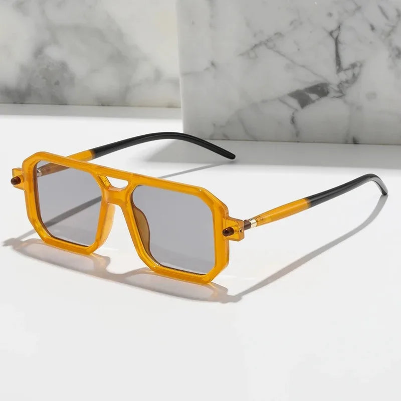 Thick Frame Square Sunglasses