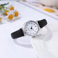 Vintage Leather Small Dial Watch