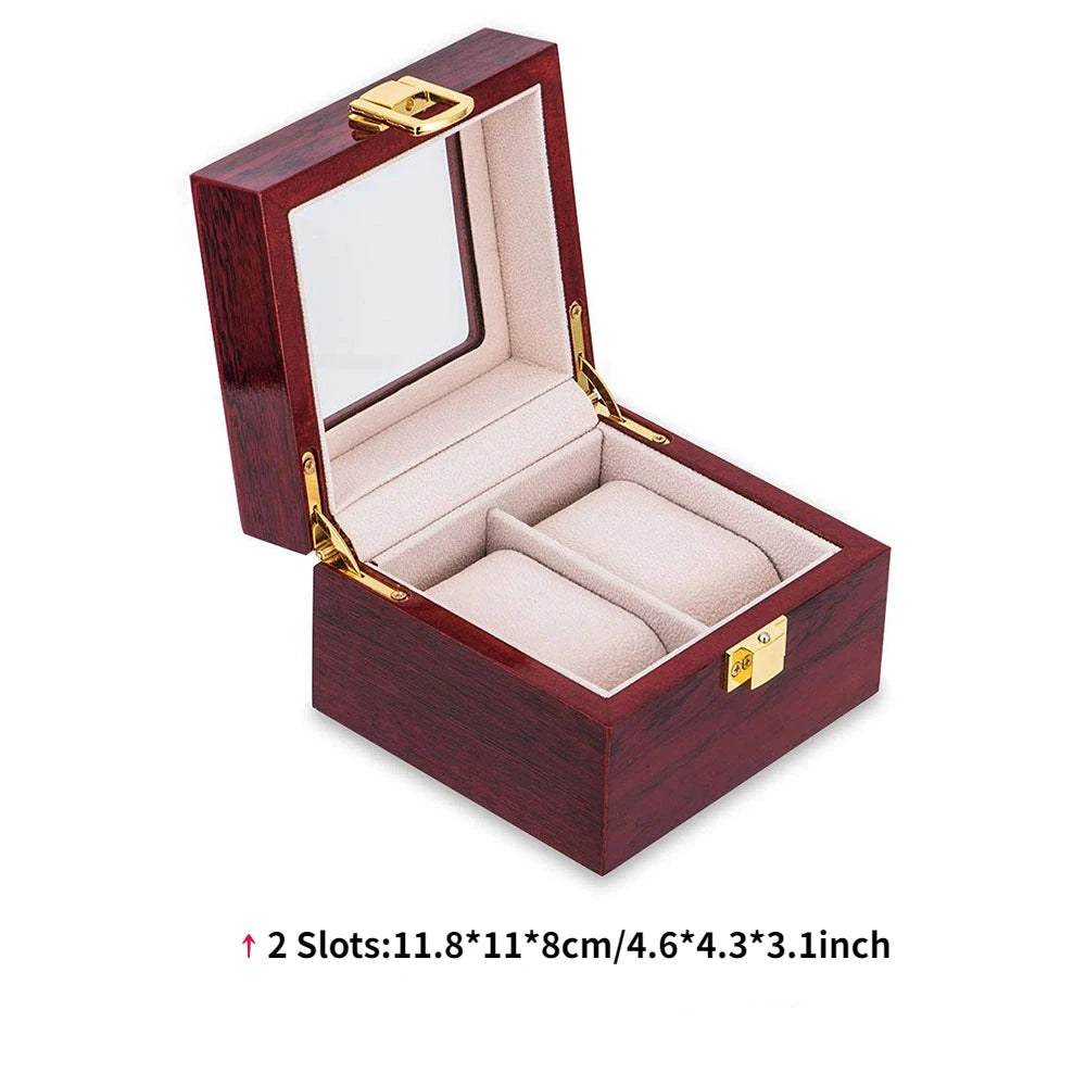Wooden Multi Watch Storage Box