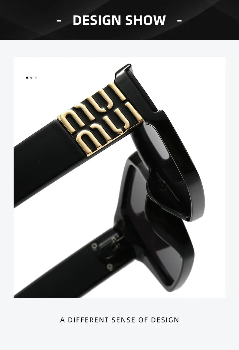 Designer Square Glamour Sunglasses