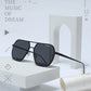 Vintage Metal Driving Sunglasses