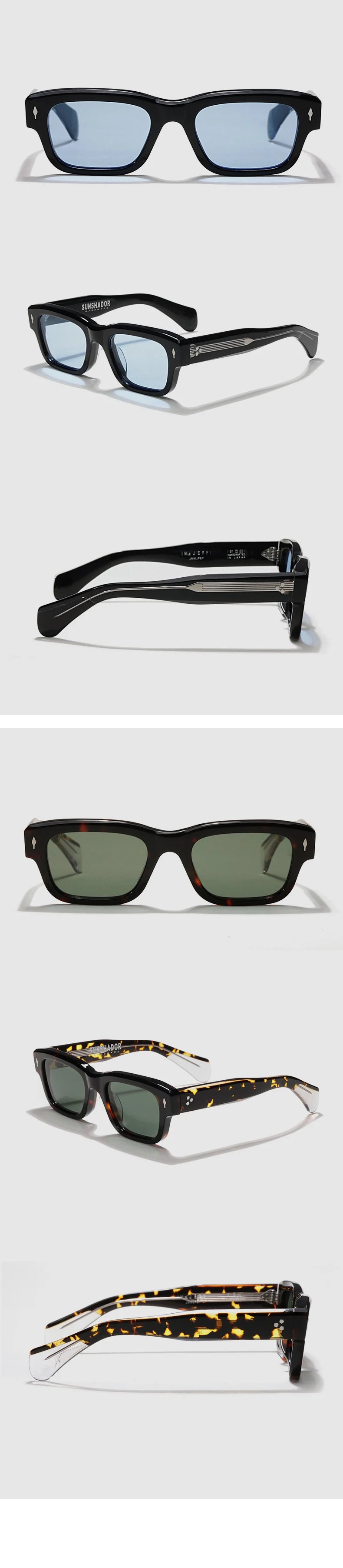 Handmade Acetate Designer Sunglasses