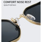 Geometric Square Retro Sunglasses