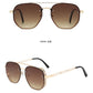 Steampunk Square Metal Sunglasses