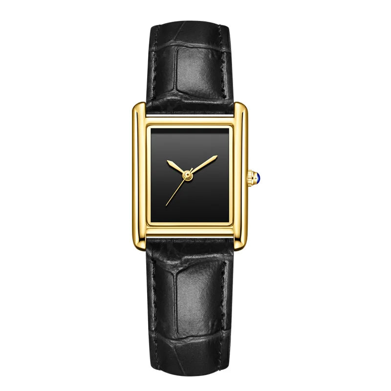 Couple Leather Quartz Watches Set