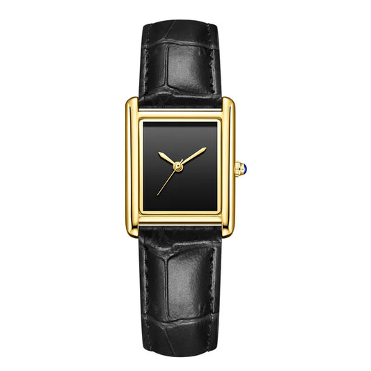 Couple Leather Quartz Watches Set