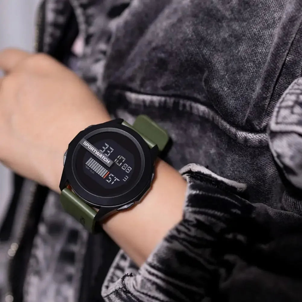 LED Digital Sports Men Watch