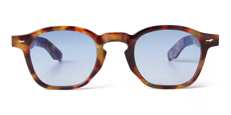 Yellow Orange Retro Sunglasses