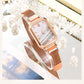 Square Dial Bracelet Watch Set