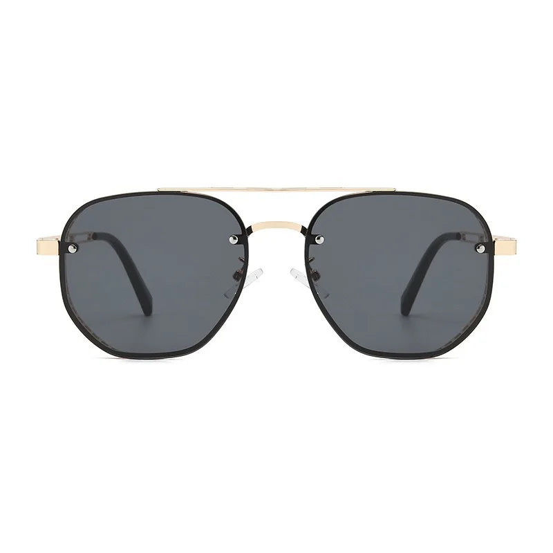 Steampunk Square Metal Sunglasses