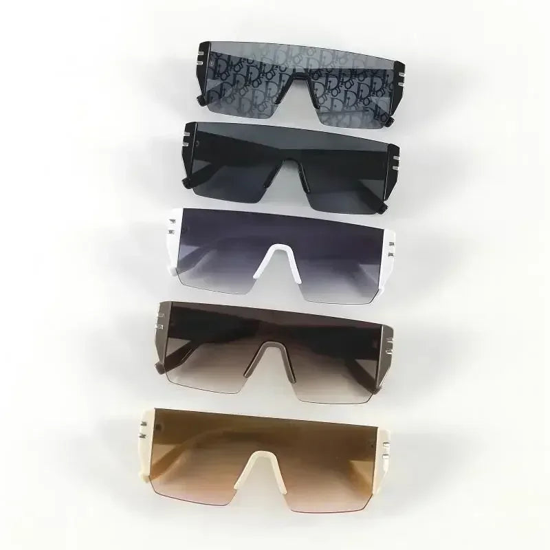 Rimless Oversized Luxury Sunglasses