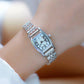 Vintage Rectangle Leather Women Watch