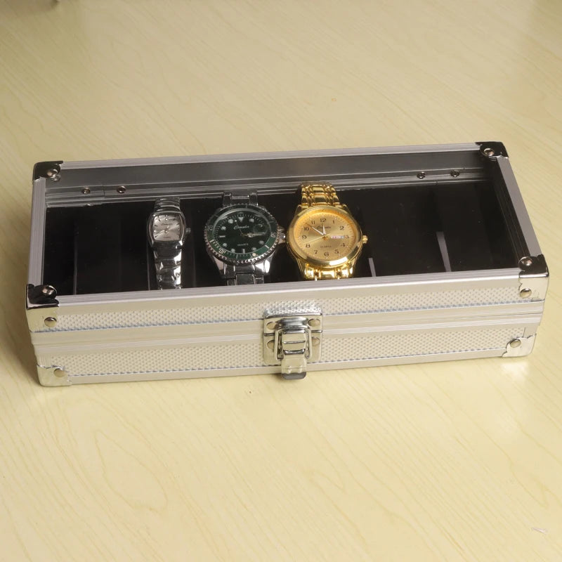 Aluminum Watch Collection Case