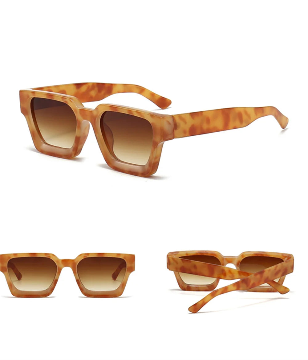Designer Square Luxury Sunglasses