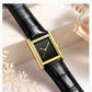 Couple Leather Quartz Watches Set