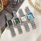 Square Gold Business Women Watch