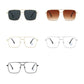 Vintage Alloy Frame Sunglasses