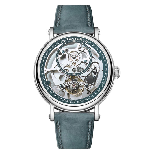 Skeleton Automatic Steel Men Watch