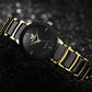 Gold Steel Band Women Watch