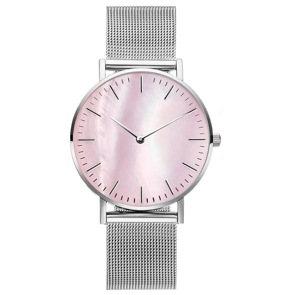 Mesh Strap Quartz Women Watch