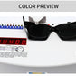 Designer Retro Rivet Sunglasses