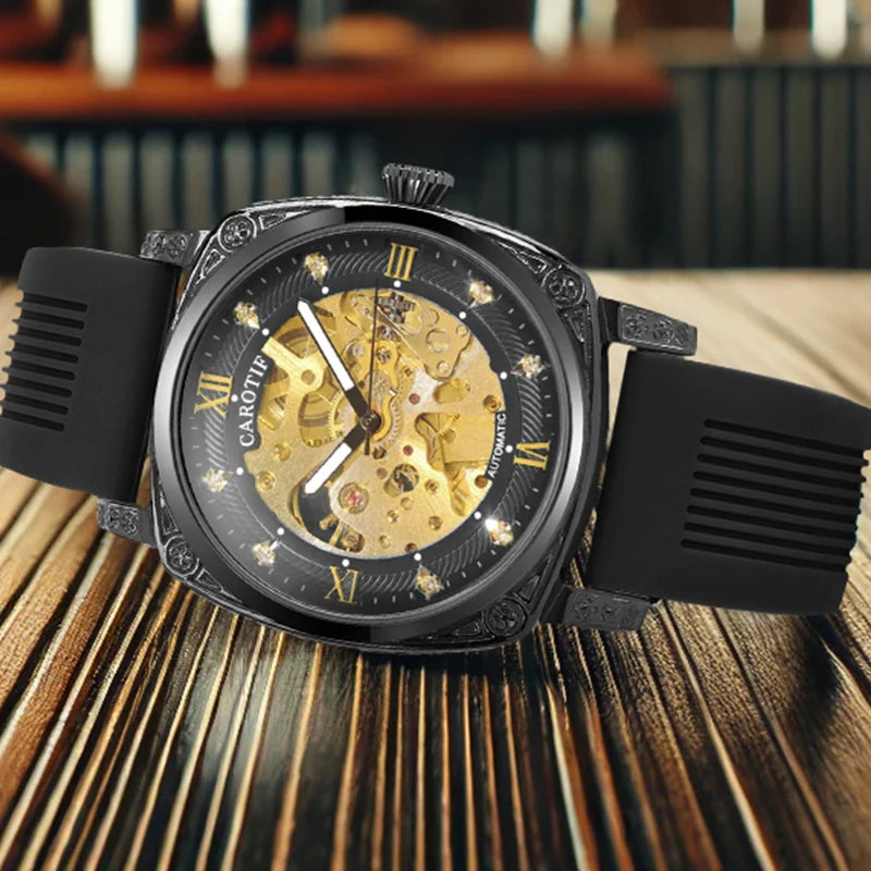 Black Dial Sport Mechanical Watch