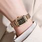 Square Gold Business Women Watch