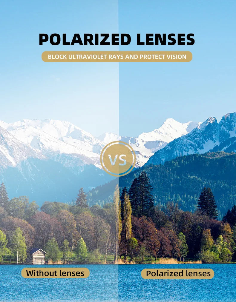 Polarized Lightweight Sport Sunglasses