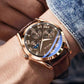 PU Leather Business Men Watch