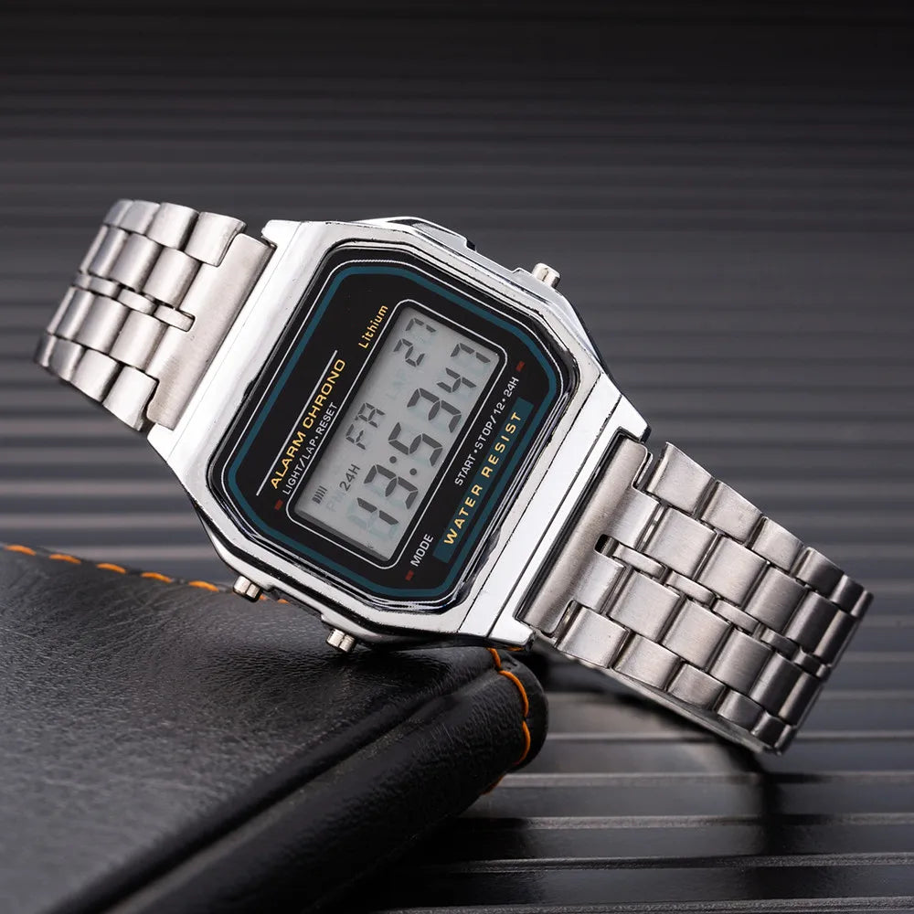 Waterproof LED Digital Sports Watch