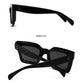 Designer Retro Rivet Sunglasses