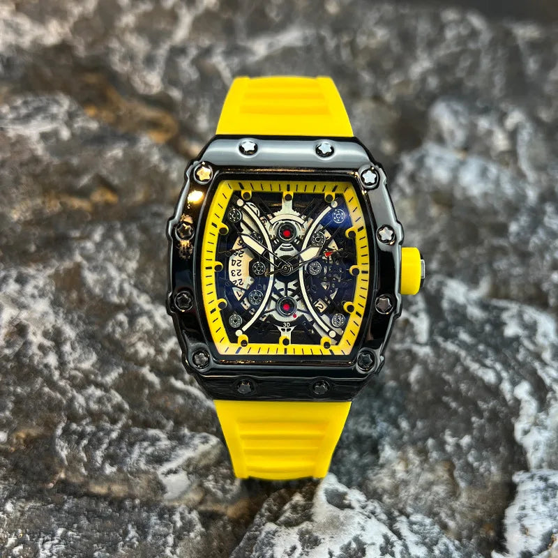 Barrel Dial Night Glow Watch
