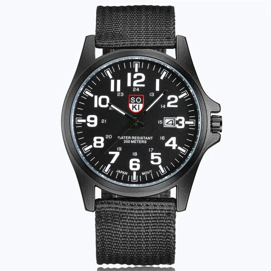 Casual Quartz Sport Men Watch