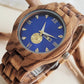 Wooden Luminous Women Watch