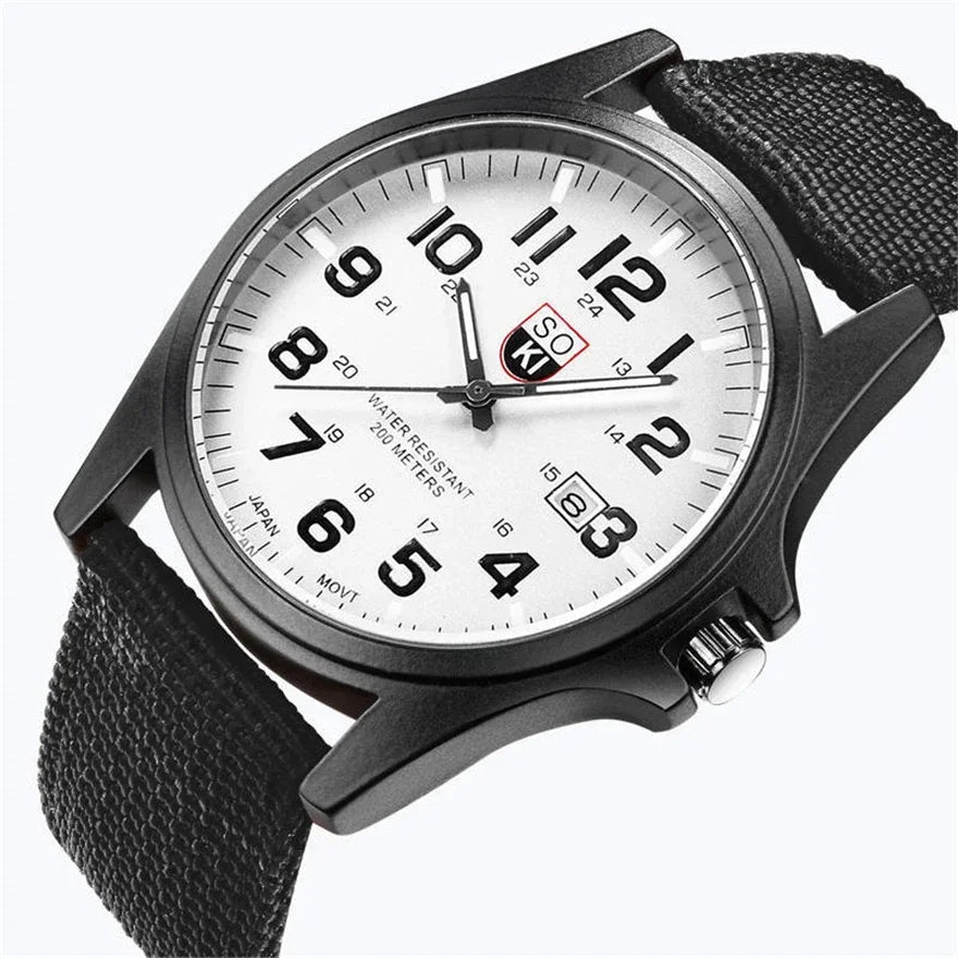 Casual Quartz Sport Men Watch