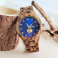 Wooden Luminous Women Watch