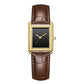 Couple Leather Quartz Watches Set