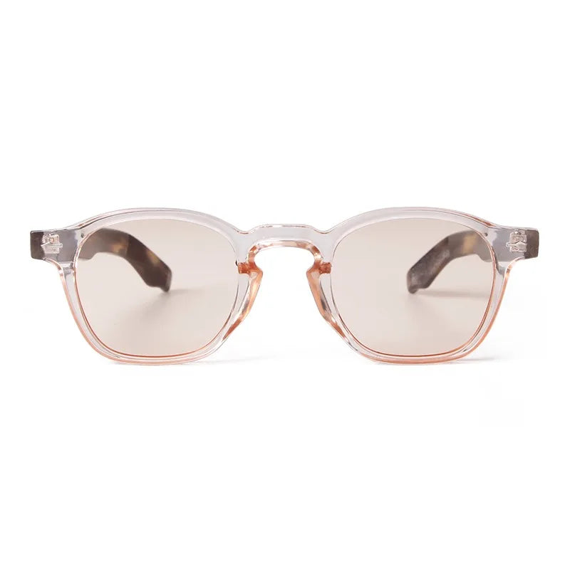 Yellow Orange Retro Sunglasses