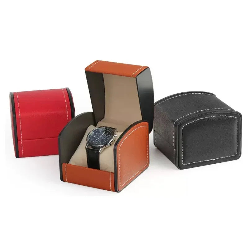 PU Leather Watch Storage Case