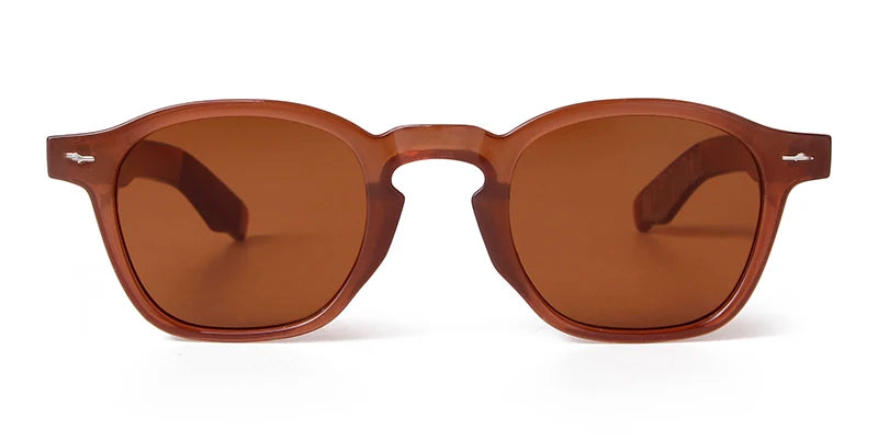 Yellow Orange Retro Sunglasses