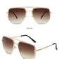 Vintage Metal Design Sunglasses
