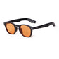 Yellow Orange Retro Sunglasses