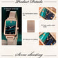 Square Dial Bracelet Watch Set