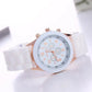 Silicone Strap Fashion Women Watch