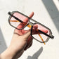 Thick Frame Square Sunglasses