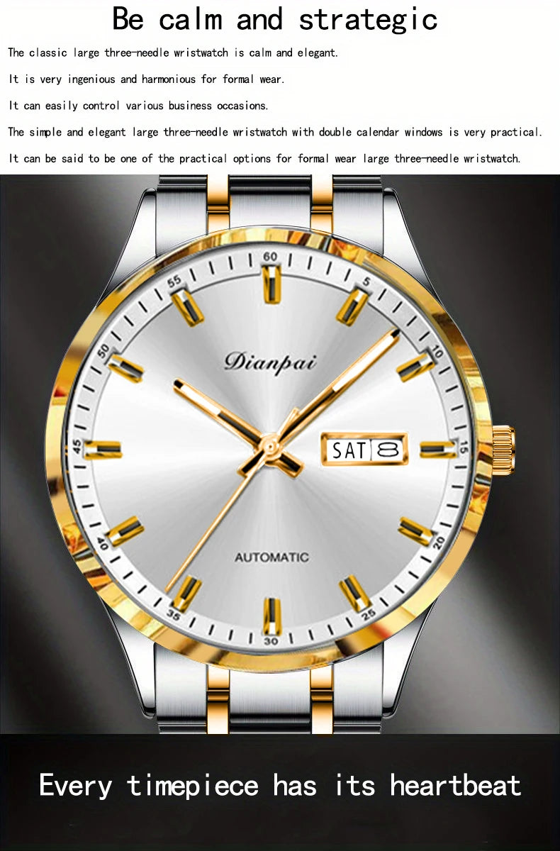 Automatic Stainless Steel Men Watch