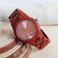 Wooden Luminous Women Watch